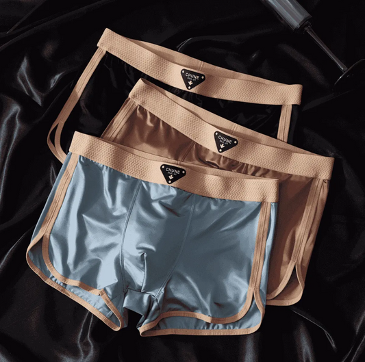 Silky Satin Sports Boxers
