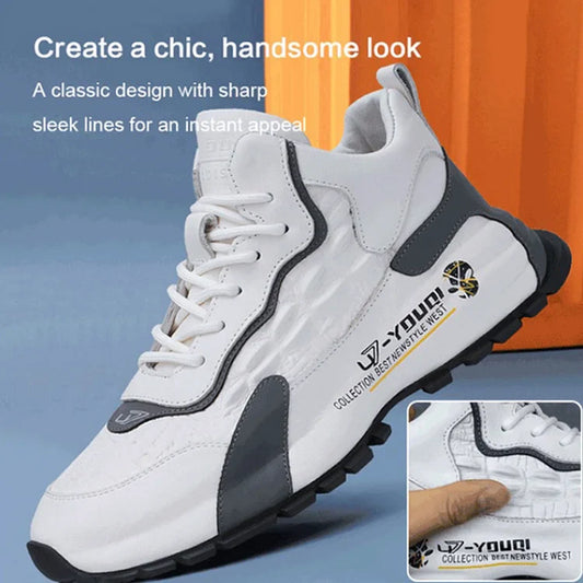 Cowhide Air Cushion Shoes