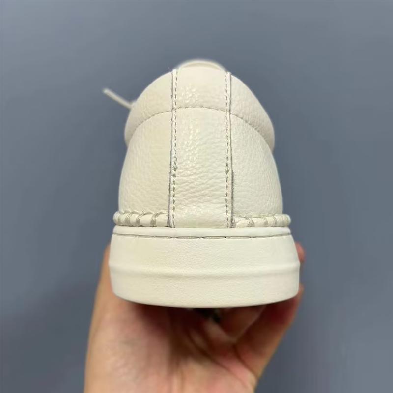 Men's Soft Sole Double Stitched Leather Casual Shoes