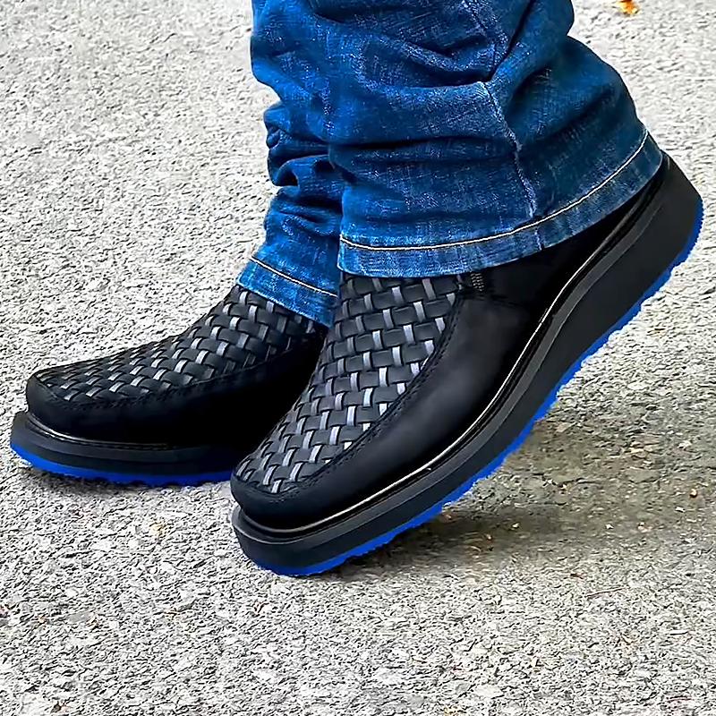 Men's Suede Woven Soft Sole Casual Shoes