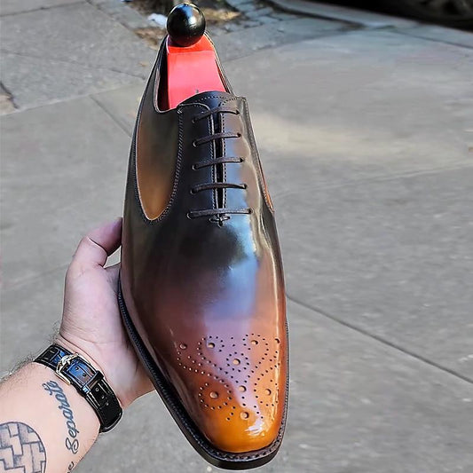 Swan Neck Men's Oxford Shoes