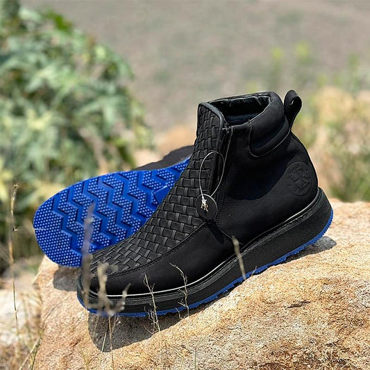 Men's Suede Woven Soft Sole Casual Shoes