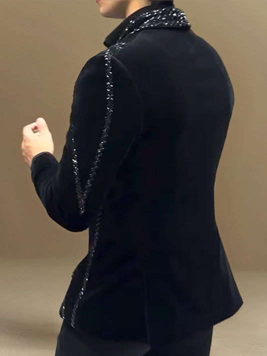 Men's Sequined Blazer