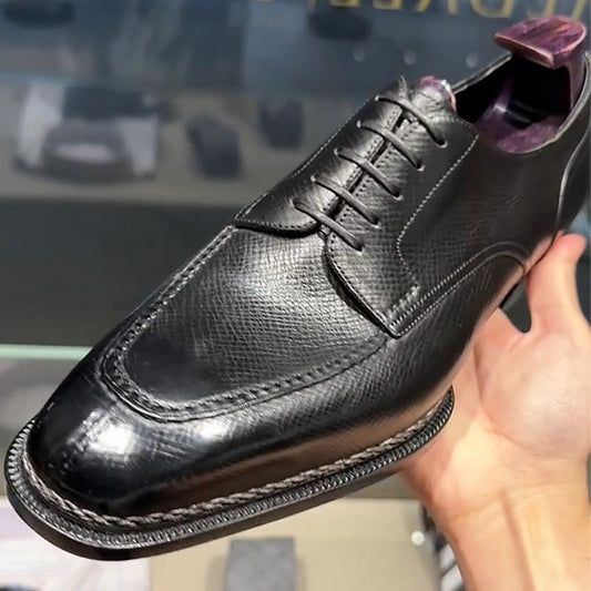 Men's Embossed Formal Leather Shoes