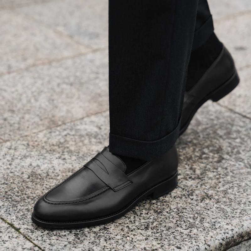 Men's Smooth Calf Leather Loafers