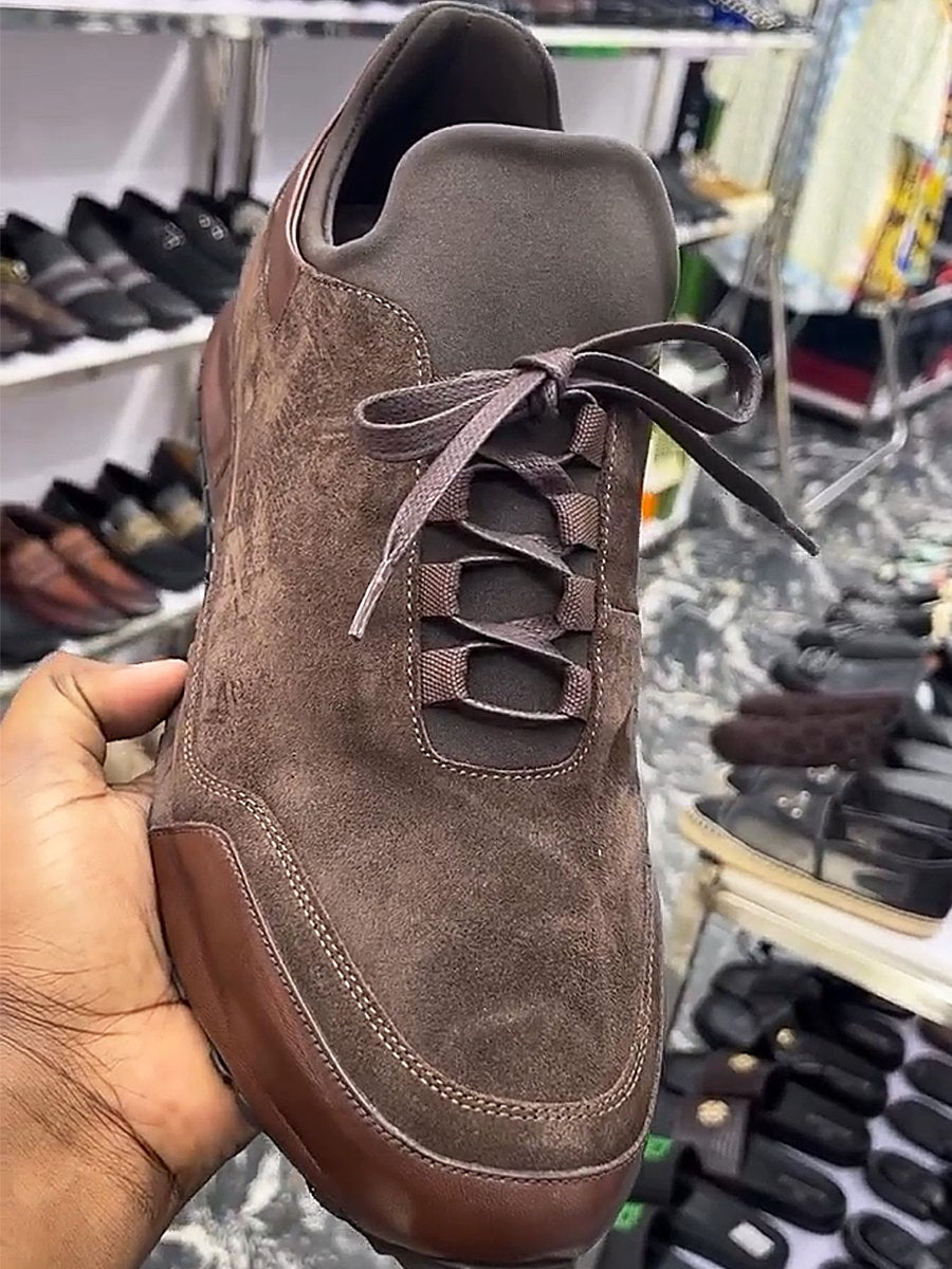 Men's Suede Retro Sneakers