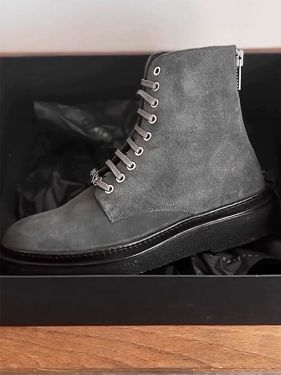 Men's Suede High Top Board Shoes