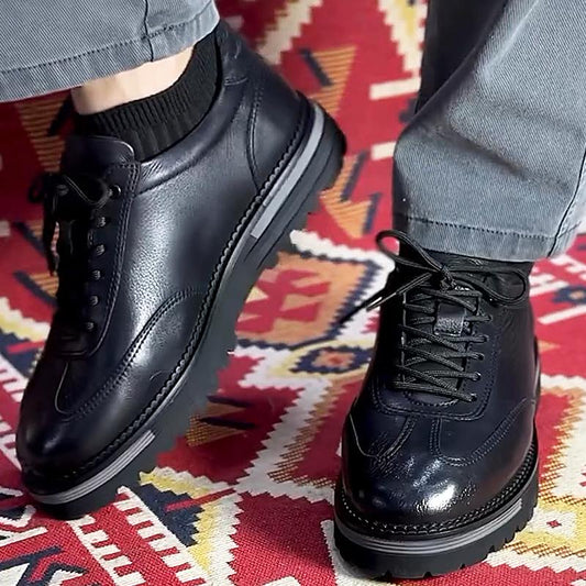 Men's Shoes Business Casual Lace-up Board Shoes