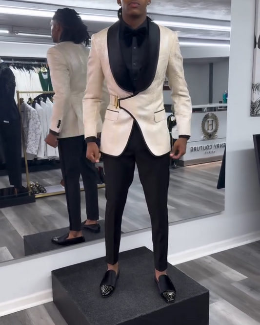Ivory Paisley Tuxedo