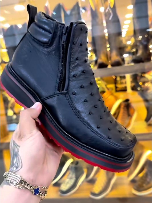 Men's Vintage Calfskin Cowboy Boots