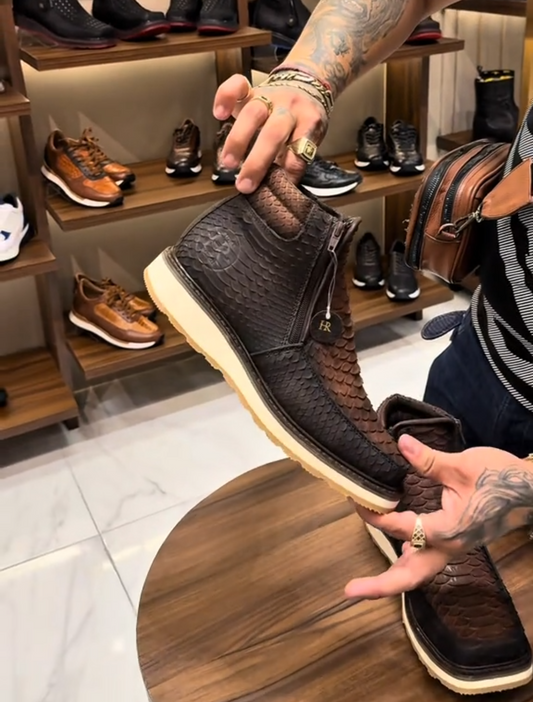 Vintage Ares Python Boots