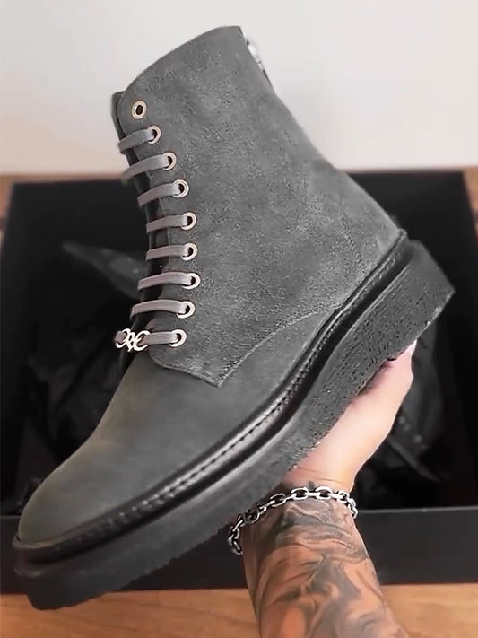 Men's Suede High Top Board Shoes