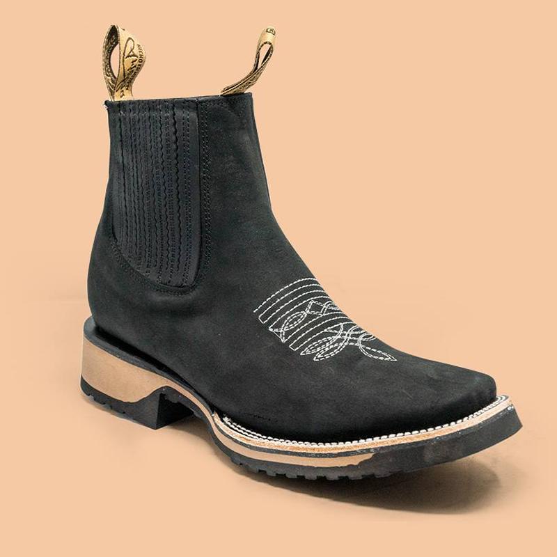 Embroidered Western Men's Boots