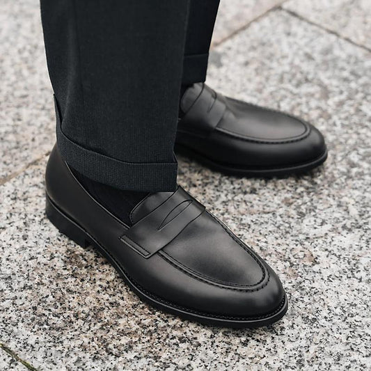 Men's Smooth Calf Leather Loafers